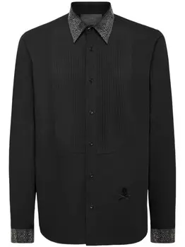 Philipp Plein рубашка Black Tie, черный