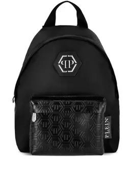 Philipp Plein рюкзак с монограммой, черный