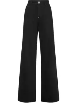 Philipp Plein широкие джинсы, черный