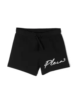 Philipp Plein шорты с логотипом, черный