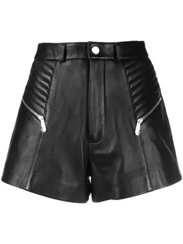 Philipp Plein шорты с молниями, черный