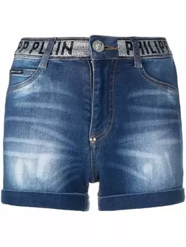 Philipp Plein шорты Stones, синий
