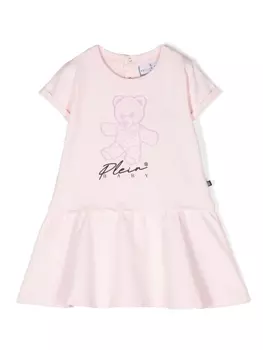 Philipp Plein шорты Teddy Bear, розовый