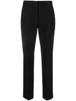 Philipp Plein slim cut tailored trousers, черный