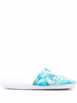 Philipp Plein слиперы Pineapple Skies, синий