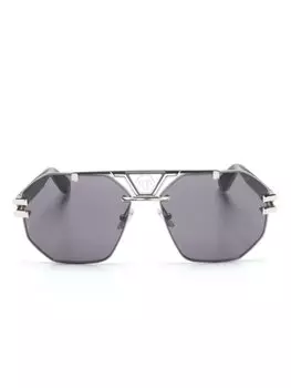 Philipp Plein солнцезащитные очки-пилоты, черный