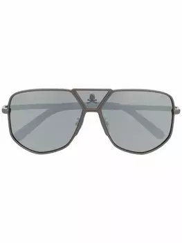 Philipp Plein солнцезащитные очки-пилоты, серый
