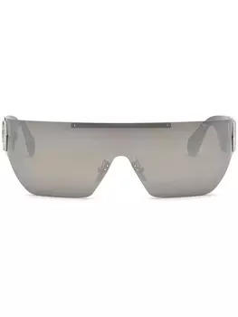 Philipp Plein солнцезащитные очки Plein Hero Hexagon, серебристый