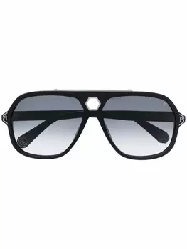 Philipp Plein солнцезащитные очки Urban Vega, черный