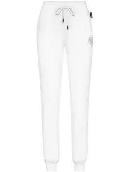 Philipp Plein спортивные брюки Crystal Hexagon