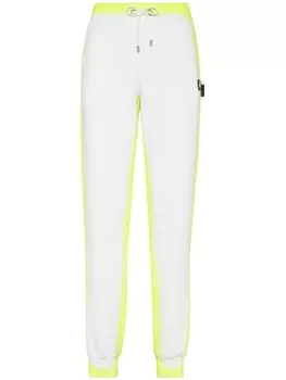 Philipp Plein спортивные брюки Fluo, белый