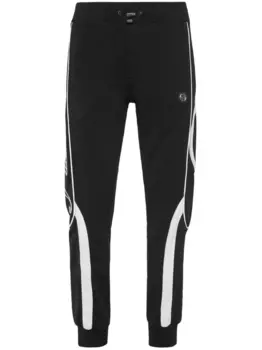 Philipp Plein спортивные брюки из джерси, черный