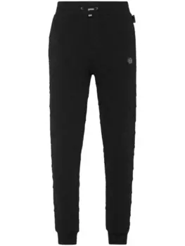 Philipp Plein спортивные брюки с логотипом, черный