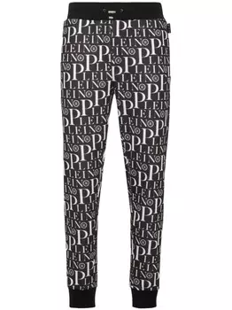Philipp Plein спортивные брюки с логотипом, черный