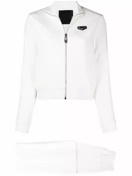 Philipp Plein спортивный костюм с логотипом, белый