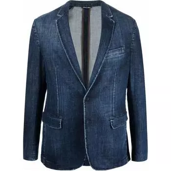 PHILIPP PLEIN SS23 Деловые костюмы, пальто, мужское, темно-синие