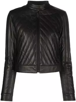 Philipp Plein стеганая куртка, черный