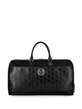 Philipp Plein сумка для ноутбука с монограммой, черный