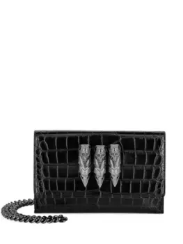 Philipp Plein сумка на плечо с аппликацией, черный