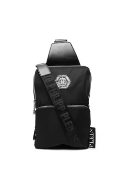 Philipp Plein сумка на плечо с логотипом Hexagon, черный