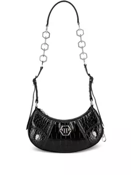 Philipp Plein сумка на плечо с логотипом, черный