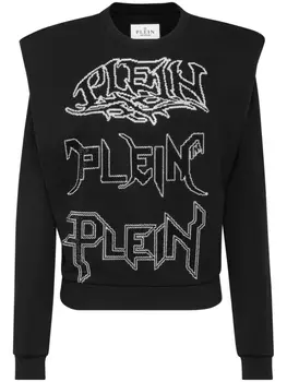 Philipp Plein толстовка с логотипом, черный