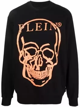 Philipp Plein толстовка с логотипом, черный