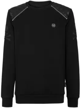 Philipp Plein толстовка с логотипом, черный