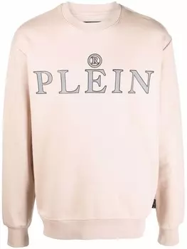 Philipp Plein толстовка с логотипом, нейтральный цвет
