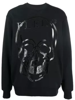 Philipp Plein толстовка с принтом Skull, черный