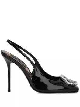 Philipp Plein туфли с пряжкой, черный