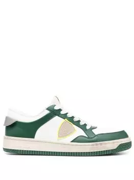 Кроссовки Philippe Model Lyon, белый/зеленый/желтый
