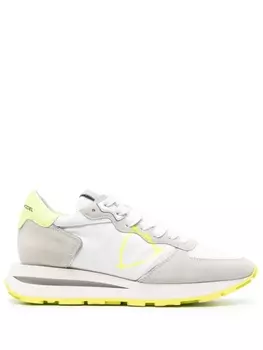 Кроссовки Philippe Model Tropez Haute, белый/серый/желтый