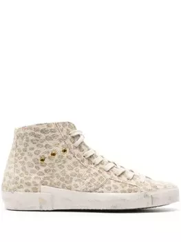 Philippe Model Paris кроссовки Paris с нашивкой-логотипом, нейтральный цвет