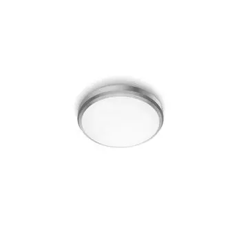 Philips Функциональный потолочный светильник, светодиод, несменная лампочка(и), 640 лм, IP44, никель, серый