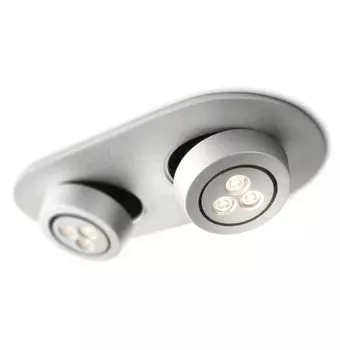 Philips Ledino Smartspot встраиваемый точечный светильник, 2 лампы, 15 Вт PowerLED EEK Теплый белый цвет