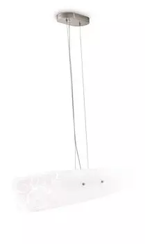 Philips myliving Latu Подвесной светильник с цветочным декором 406001716, коричневый