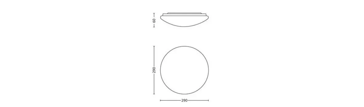 Philips myLiving Twirly светодиодный потолочный светильник, 1 лампочка, белый 318143116