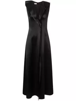 Philosophy Di Lorenzo Serafini атласное платье миди, черный