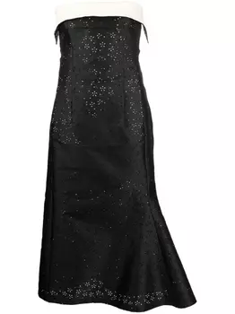 Philosophy Di Lorenzo Serafini ажурное платье миди, черный