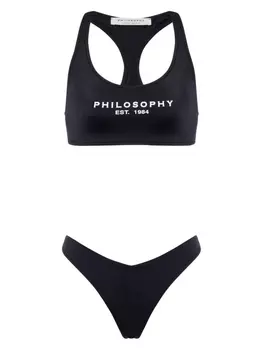 Philosophy Di Lorenzo Serafini бикини с логотипом, черный