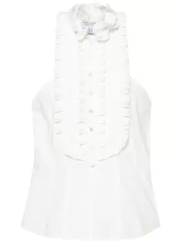 Philosophy Di Lorenzo Serafini блузка без рукавов, белый