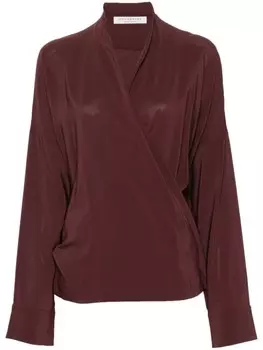 Philosophy Di Lorenzo Serafini блузка с запахом, красный