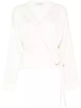 Philosophy Di Lorenzo Serafini блузка с запахом, белый
