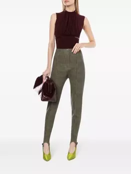 Philosophy Di Lorenzo Serafini боди без рукавов с поясом, коричневый