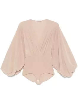 Philosophy Di Lorenzo Serafini боди со складками, нейтральный