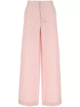 Philosophy Di Lorenzo Serafini брюки палаццо в полоску, розовый