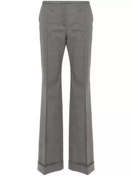 Philosophy Di Lorenzo Serafini брюки с фактурой спандекса, серый