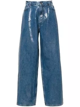 Philosophy Di Lorenzo Serafini брюки широкого кроя, синий