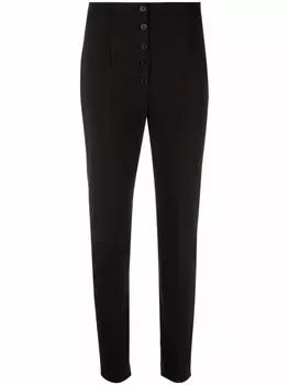 Philosophy Di Lorenzo Serafini брюки скинни с завышенной талией, черный